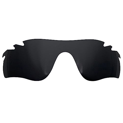 Wetnenss Ersatzgläser für Oakley RadarLock Path vented Polarisiert Dicke 1.5mm Salzprävention Ölfest (black) von Wetnenss