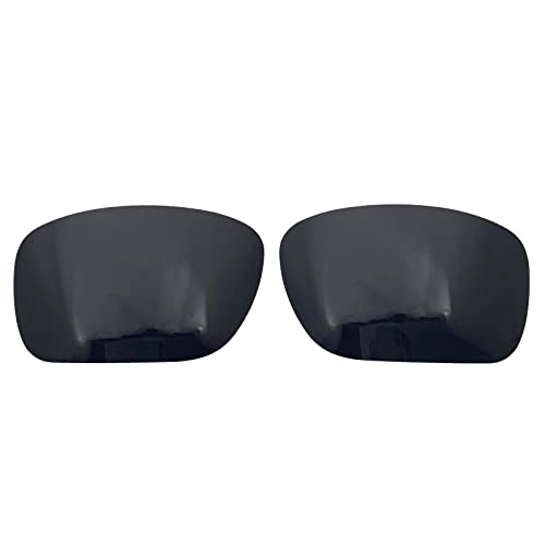 Ersatzgläser für Oakley Turbine OO9263 Sonnenbrille Polarisiert Dicke 1.5mm Salzprävention Ölfest (schwarz) - von Wetnenss