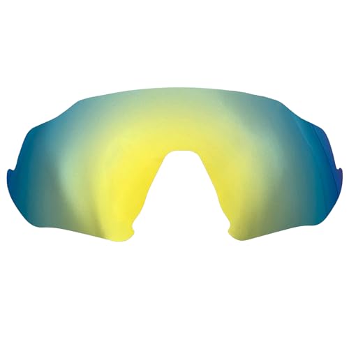 Wetnenss Replacement Lenses Compatible with Flight Jacket OO9401 sunglasses/1.5mm polarized/easy to install (gold) von Wetnenss