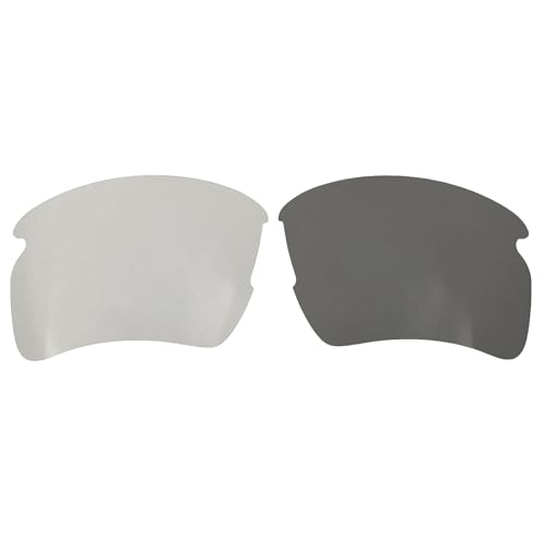 Replacement Lenses for Oakley Flak 2.0 XL/1.5mm polarized/easy to install (Clear PHOTOCHROMIC) von Wetnenss