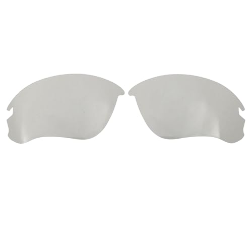 Replacement Lenses for Oakley Flak Draft OO9364 Sunglass/1.5mm polarized/easy to install (clear no-polarized) von Wetnenss