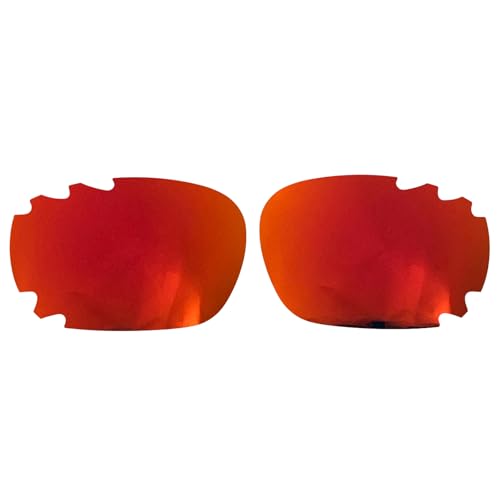 Replacement Lenses for Racing Jacket Vented | Jawbone Vented Sunglasses/1.5mm polarized/easy to install (red) von Wetnenss