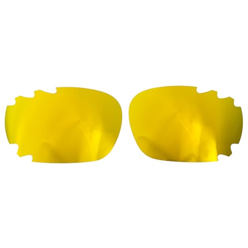 Replacement Lenses for Racing Jacket Vented | Jawbone Vented Sunglasses/1.5mm polarized/easy to install (gold) von Wetnenss