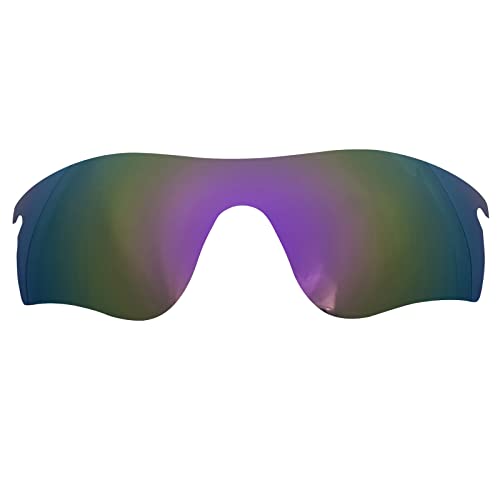 Wetnenss Ersatzgläser für Oakley RadarLock Path Sunglass Polarisiert Dicke 1.5mm Salzprävention Ölfest (Dunkelrot) (Dunkelrot) (pruple) von Wetnenss
