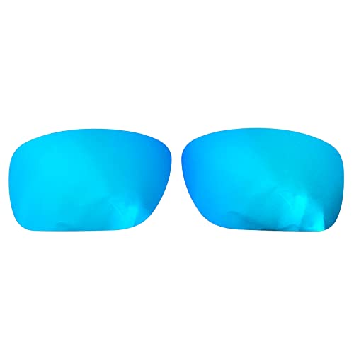 Wetnenss Ersatzgläser für Oakley Turbine OO9263 Sonnenbrille Polarisiert Dicke 1.5mm Salzprävention Ölfest (Dunkelrot) (Dunkelrot) (blau) von Wetnenss