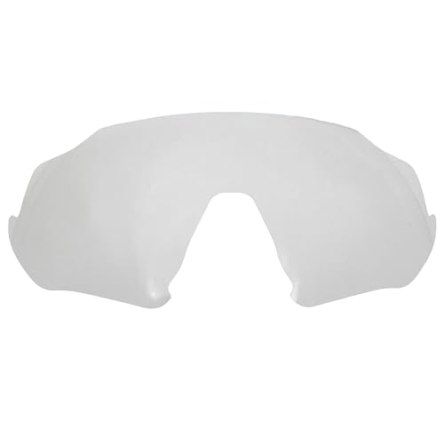 Wetnenss Replacement Lenses Compatible with Flight Jacket OO9401 sunglasses/1.7mm/easy to install (clear no-polarized) von Wetnenss