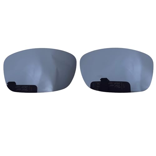 Wetnenss Replacement Lenses for Fives Squared OO9238 | Fives Squared Asian Fit(AF) OO9214/1.5mm polarized/easy to install (Black Chrome) von Wetnenss