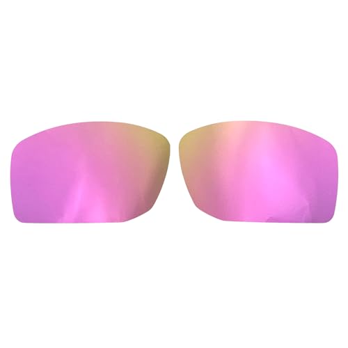 Wetnenss Replacement Lenses for Gibston OO9449 sunglasses/1.5mm polarized/easy to install(black) (pink) von Wetnenss