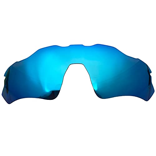 Wetnenss Replacement Lenses for Radar EV Path OO9208 Sunglasses/1.5mm polarized/easy to install (same ice blue) von Wetnenss