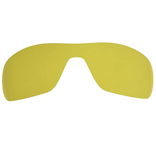 Wetnenss Replacement Lenses for Turbine Rotor OO9307 Sunglass/1.7mm PC/easy to install (Yellow no-polarized) von Wetnenss