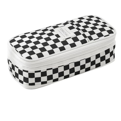 Wezalget Federtasche | Großraum-Federmäppchen Mit Doppelreißverschluss - Ausziehbares Stifteetui Mit Doppelreißverschluss Für Schulbedarf Bastelmaterial Zeichenzubehör Kinder Mädchen Schule von Wezalget