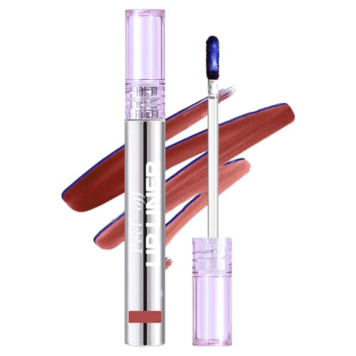 Wezalget Lippenliner Peel-Off - Wasserdichter Mattierter Peel Off Lippenstift | Verschmierungsfester Beauty Lippenstift für Geburtstag Weihnachten Alltag Reise Arbeit Dating Party,Frauen Mädchen von Wezalget