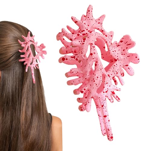 Wezalget Muschel Haarklammer | Mädchen Haaraccessoire | Stilvolle Damen Muschel Spange Für Sport, Alltag, Freizeit, Hochzeit Und Party von Wezalget