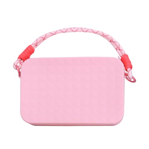 Wezalget Strandtaschen-Handyhalterung, Silikon-Handyhalterung, kompatible Strandtasche, Silikon-Handyhalter für Strandtasche, Rosa von Wezalget