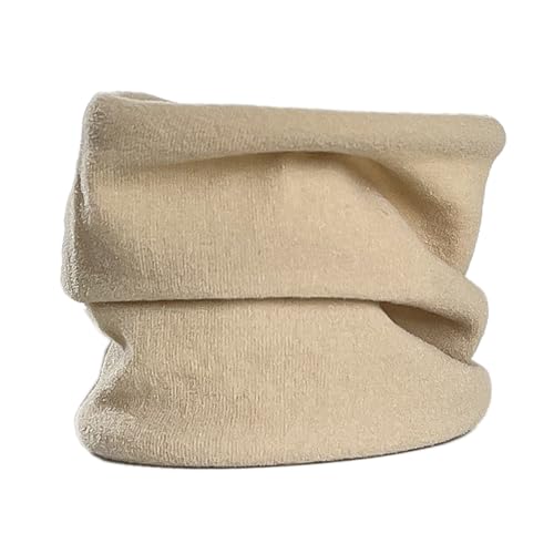 10 Stück Haargummis Damen,nahtlose Scrunchies Haare Ringe Zopfgummi Haarschmuck Haarbänder Gummibänder,Haargummibänder Halt Elastische Dicke Bänder für Pferdeschwanzhalter,Party,Beige von Whakano