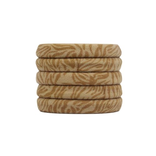 10 Stück Leopardenmuster Haargummis Damen,nahtlose Scrunchies Haare Ringe Zopfgummi Haarschmuck Haarbänder Gummibänder,Haargummibänder Halt Elastische Bänder für Pferdeschwanzhalter,C von Whakano