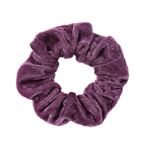 10 Stück Samt Scrunchies Haargummis für Damen,Gummibänder Haarbänder,Elastische Dicke Bänder,Haare Ringe Haarschmuck,Pferdeschwanzhalter,Haarring des Dickdarms für Mädchen Damen,Rosa Lila B von Whakano