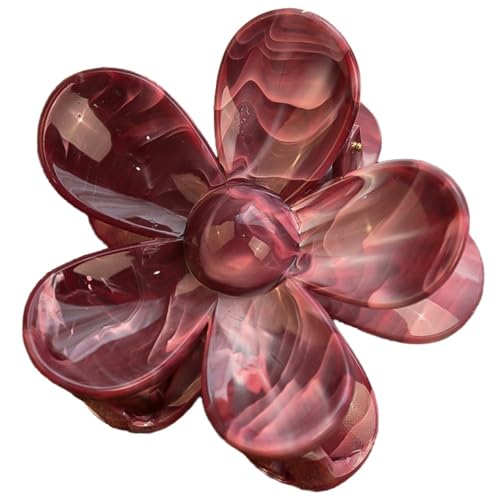 2 Stück Blumen Haarklammern Haarspangen Damen Frauen,Hawaiian Claw Clip,Blumenklammer Haar Jaw Clips,Starker Halt,Krallenklammern Haarstyling-Zubehör,Party Strand Pool Urlaub,Dunkelviolett 2 Stück Blumen Haarklammern Haarspangen Damen Frauen,Hawaiian Claw Clip,Blumenklammer Haar Jaw Clips,Starker Halt,Krallenklammern Haarstyling-Zubehör,Party Strand Pool Urlaub,Dunkelviolett von Whakano