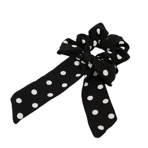2 Stück Haargummi Mit Schleife,Quaste Haarbänder Damen Scrunchies Haare Ringe Haarschmuck Gummibänder,Kopfbedeckung Halt Dicke Bänder für Pferdeschwanzhalter,Weihnachten,Party,Festival,Schwarz 2 Stück Haargummi Mit Schleife,Quaste Haarbänder Damen Scrunchies Haare Ringe Haarschmuck Gummibänder,Kopfbedeckung Halt Dicke Bänder für Pferdeschwanzhalter,Weihnachten,Party,Festival,Schwarz von Whakano