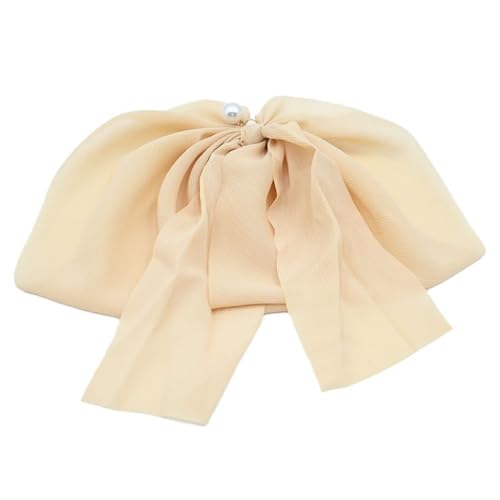 2 Stück Schleifen-Haarspange,Französische Haarschleifen Clip für Damen,Kopfschmuck,modisch Haarschmuck,Haare Accessoire Perfekt für Party,Hochzeit,Make-up,Karneval,Khaki von Whakano