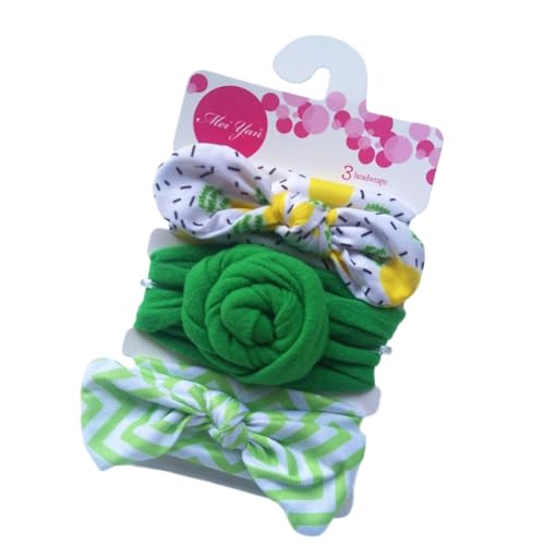 3 Stück Haargummi für Mädchen,Süßes Scrunchies Haarzubehör,starker Halt Haare Ringe Zopfgummi,Kleine Haargummis Elastische Haarbänder,Haargummibänder für Pferdeschwanzhalter,Grün B von Whakano
