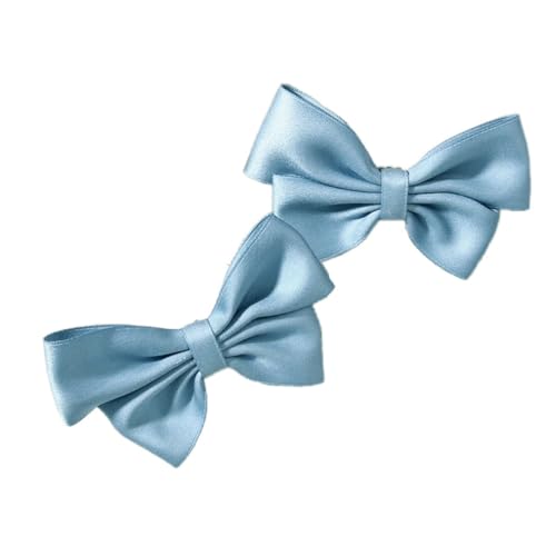 Whakano 1 Paar Hochzeit Schuhclips,Schleife Shoe Buckle,Braut Schuh Schnalle,Schuh Dekorative Accessoires,AbnehmbareSchuhschnallen,für Hochzeitsfeiern,Party,Dekoration Bankett Frauen Mädchen,Blau von Whakano