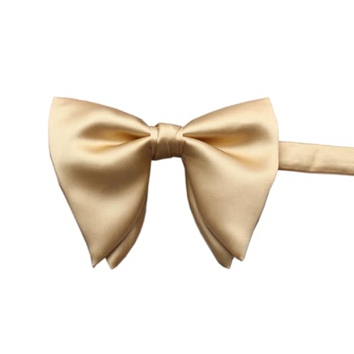 Whakano Große Fliege Herren,9,5cm x 12,5cm,Einstellbare Fliege Krawatte,Einfarbig Bow Tie,Bräutigam Blumenmädchen Krawatte,für Karneval,Halloween,Fasching,Motto Party,Hochzeit Anzug Smoking,Hellgelb Whakano Große Fliege Herren,9,5cm x 12,5cm,Einstellbare Fliege Krawatte,Einfarbig Bow Tie,Bräutigam Blumenmädchen Krawatte,für Karneval,Halloween,Fasching,Motto Party,Hochzeit Anzug Smoking,Hellgelb von Whakano