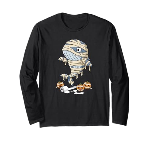 Lustiger Wal Mama Kürbis Halloween Kinder Herren Damen Langarmshirt Lustiger Wal Mama Kürbis Halloween Kinder Herren Damen Langarmshirt von Whale Lovers Cute Halloween Outfits for Boy Girl