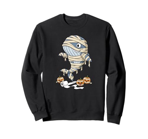 Lustiger Wal Mama Kürbis Halloween Kinder Herren Damen Sweatshirt Lustiger Wal Mama Kürbis Halloween Kinder Herren Damen Sweatshirt von Whale Lovers Cute Halloween Outfits for Boy Girl