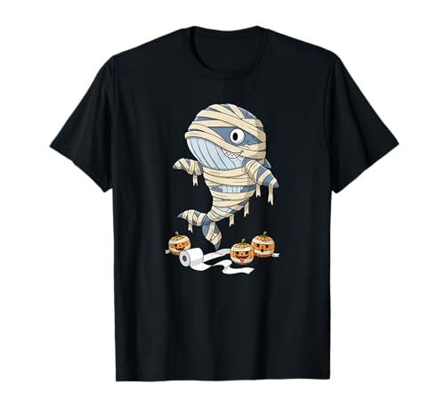 Lustiger Wal Mama Kürbis Halloween Kinder Herren Damen T-Shirt Lustiger Wal Mama Kürbis Halloween Kinder Herren Damen T-Shirt von Whale Lovers Cute Halloween Outfits for Boy Girl