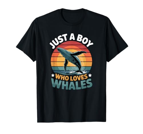 Jungen Wal T-Shirt Jungen Wal T-Shirt von Whale Shirts & Gifts for Boys