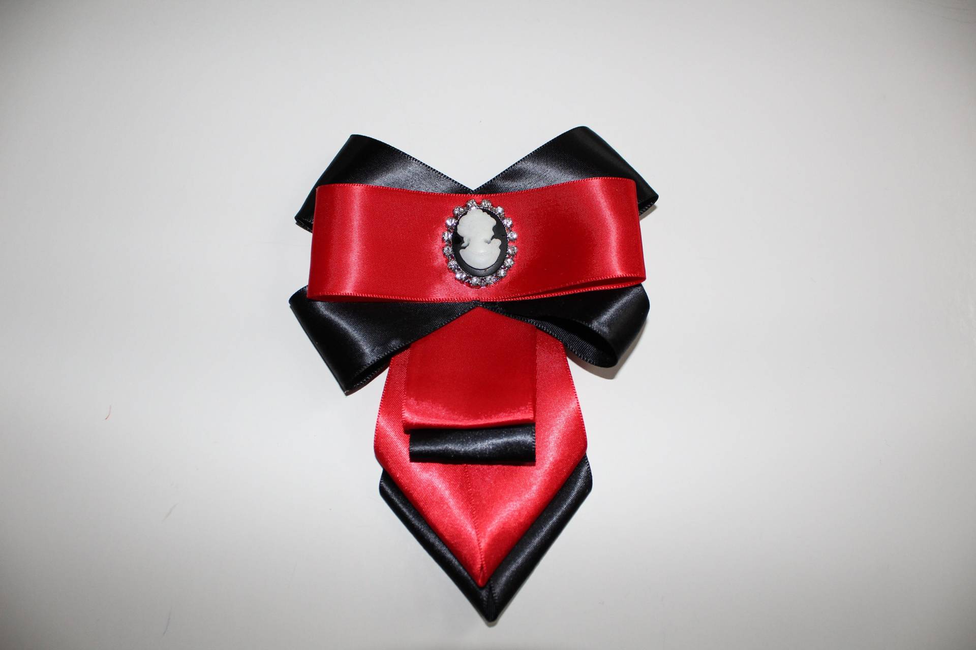 Rote Und Schwarze Schleifenbrosche | Gucci Inspiriert Rote Und Schwarze Schleifenbrosche | Gucci Inspiriert von WhaleSoleil