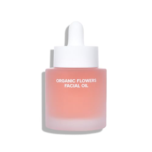 Whamisa Organic Flowers Deep Rich Facial Oil – Feuchtigkeitsspendende, wasserähnliche Formel, fermentierte Inhaltsstoffe & Postbiotika, nährender Glow & langanhaltende Hydration (32ml) von Whamisa