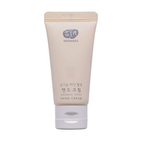 Whamisa Organic Seeds Hand Cream | Fermentierte Handcreme | Mehrfach Ausgezeichnete Koreanische Naturkosmetik | Feuchtigkeitsspendende und pflegende Handcreme | Anti Aging K-Beauty 30ml von Whamisa