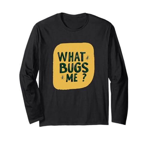 Bright What Bugs Me für Erwachsene und Kinder Langarmshirt von What Bugs Me Outfit