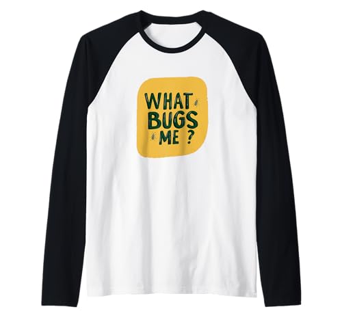 Bright What Bugs Me für Erwachsene und Kinder Raglan von What Bugs Me Outfit