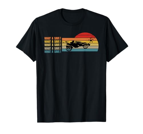 What a save Vintage Retro Rocket Soccer Car League T-Shirt - Herren - Schwarz - Kurzarm - S What a save Vintage Retro Rocket Soccer Car League T-Shirt - Herren - Schwarz - Kurzarm - S von What a save Vintage Retro Rocket Soccer Car League