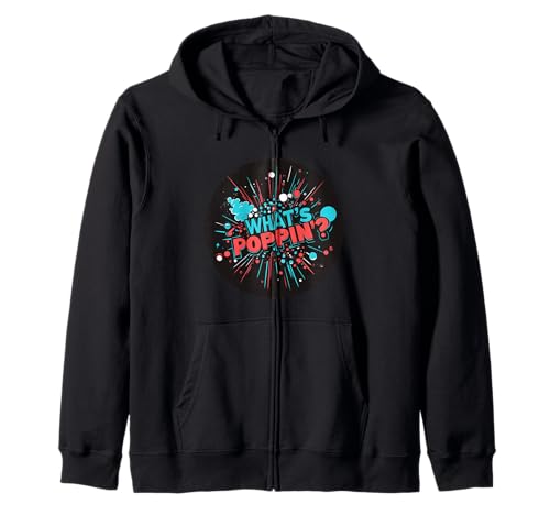 Funny What's Poppin' Speech für Erwachsene und Kinder Kapuzenjacke Funny What's Poppin' Speech für Erwachsene und Kinder Kapuzenjacke von What's Poppin' Outfit