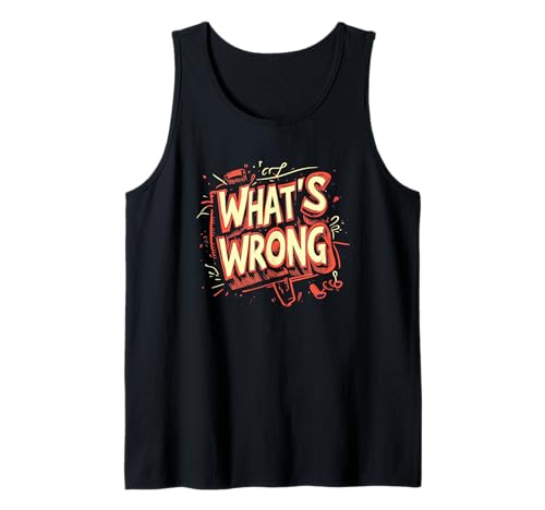 Awesome What's Wrong Kostüm für Jungen und Mädchen Tank Top Awesome What's Wrong Kostüm für Jungen und Mädchen Tank Top von What's Wrong Outfit