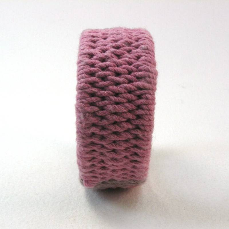 Altrosa Armreif Größe M 4119 von WhatKnotShop