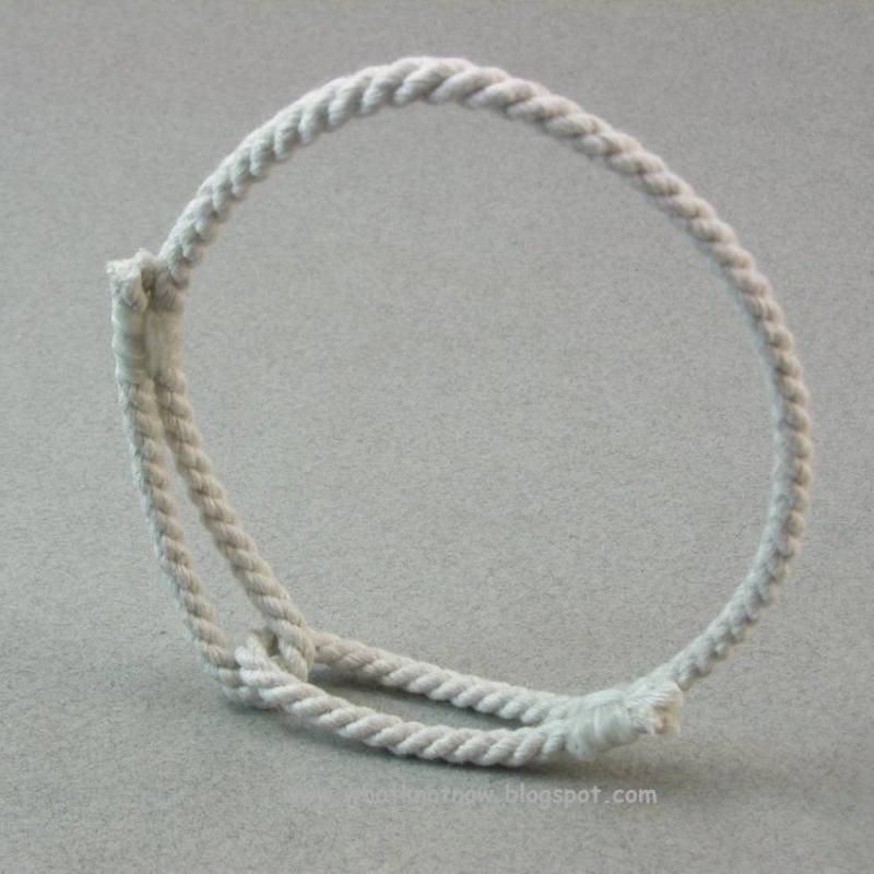 Armband Mit Doppelter Öse 3835 von WhatKnotShop
