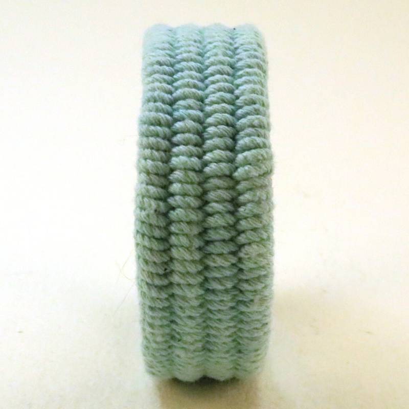 Blauer Armreif Größe M 4479 von WhatKnotShop