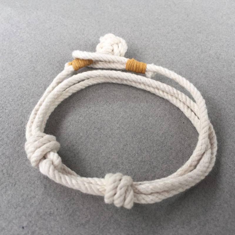 Schlupfknoten Armband Art.-Nr. 2565 von WhatKnotShop
