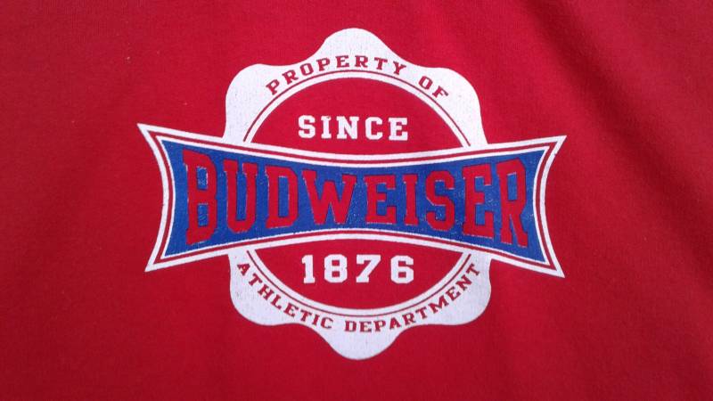 Jahrgang Budweiser "Athletic Department" Rot Kapuze Nabe Sweatshirt Hoodie Made in Canada Von Calhoun Xl Jahrgang Budweiser "Athletic Department" Rot Kapuze Nabe Sweatshirt Hoodie Made in Canada Von Calhoun Xl von WhatevrzKlevrKlothz