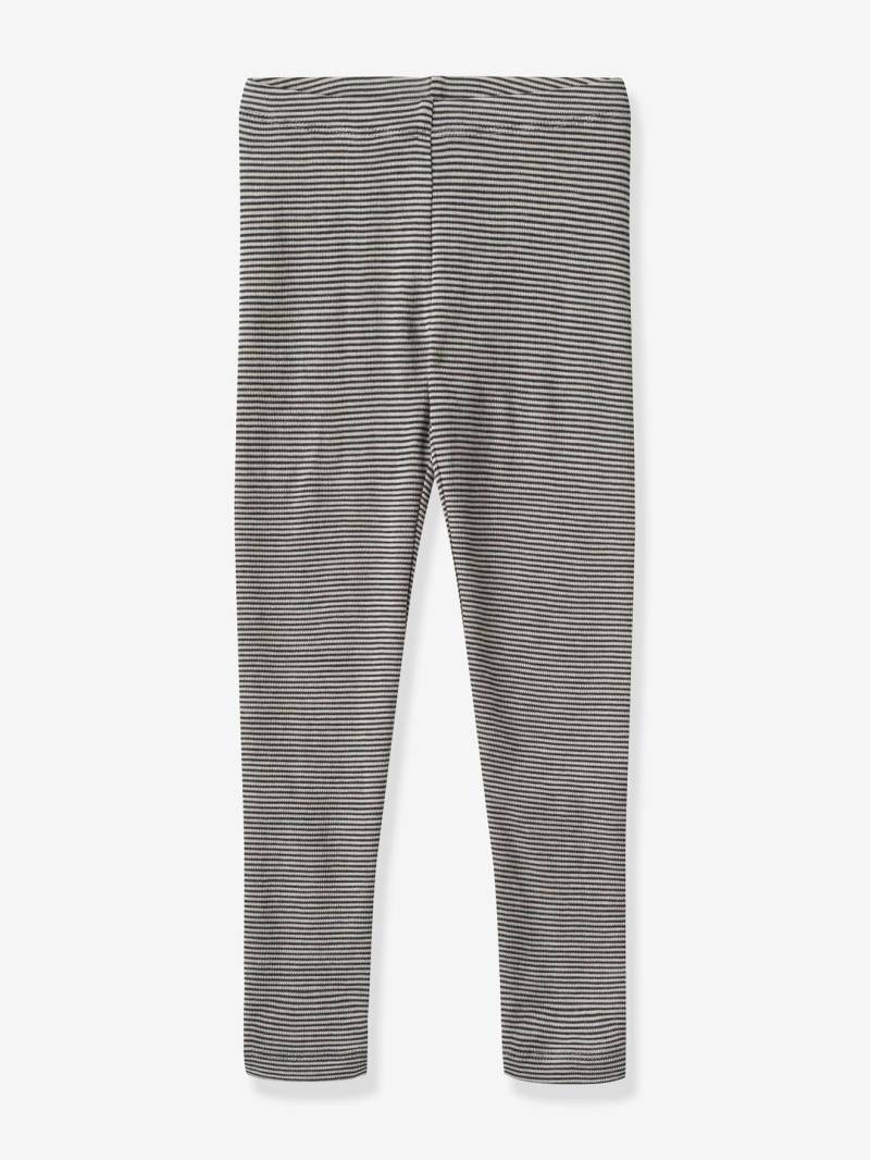 Leggings aus Merinowolle Steifen Kinder Wheat von Wheat