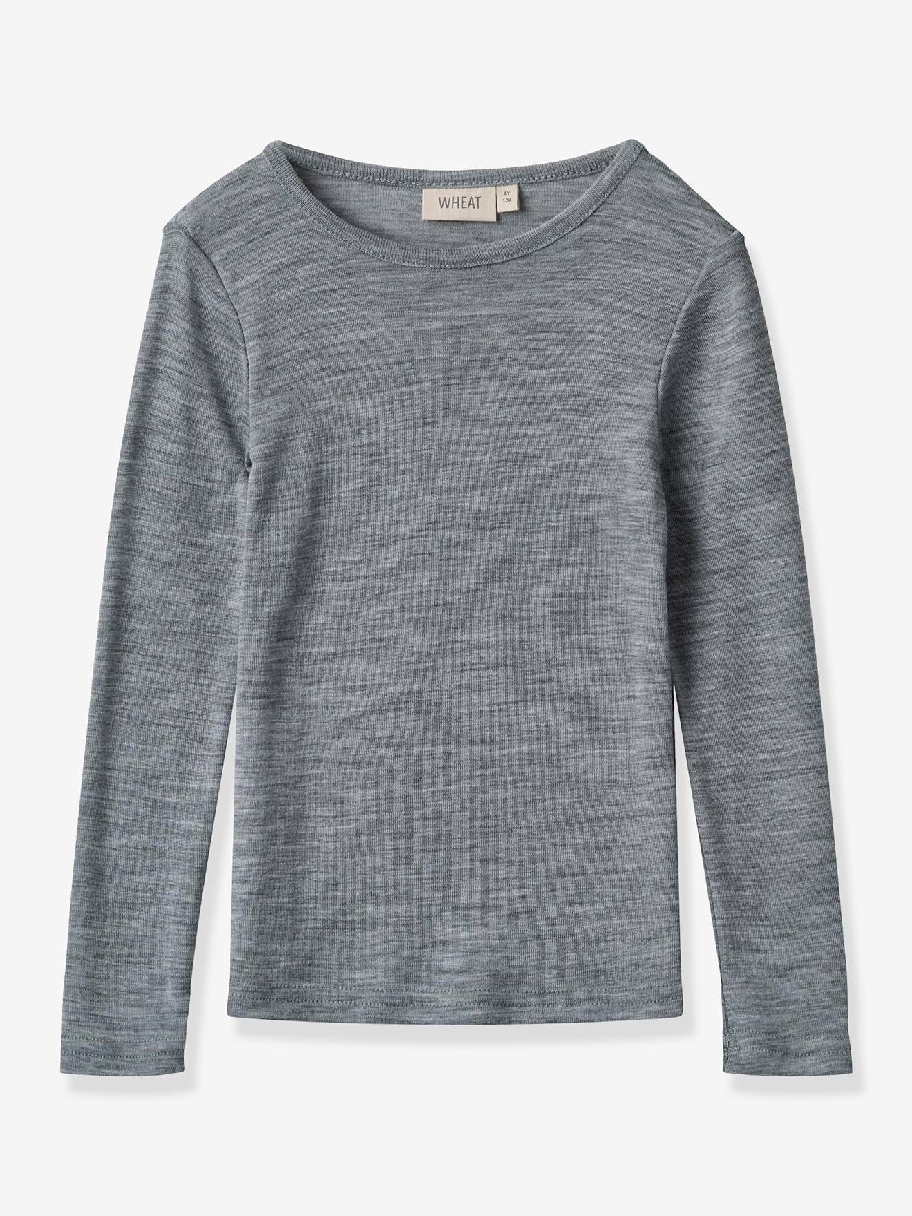 Shirt aus Merinowolle Kinder Wheat von Wheat