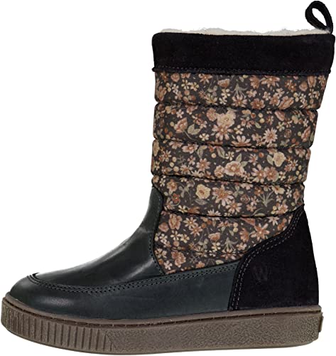 Wheat Footwear - Koa High Tex Inside Zip - Junior - Black Granite Winter Flowers von Wheat