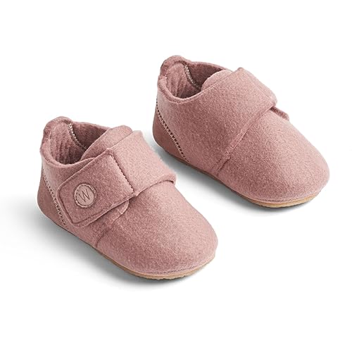 Wheat Kinderschuhe Filz-Hausschuh Marlin Baby Kleinkind Größen Unisex Jungen und Mädchen 90% Felt,10% Suede Atmungsaktiv von Wheat