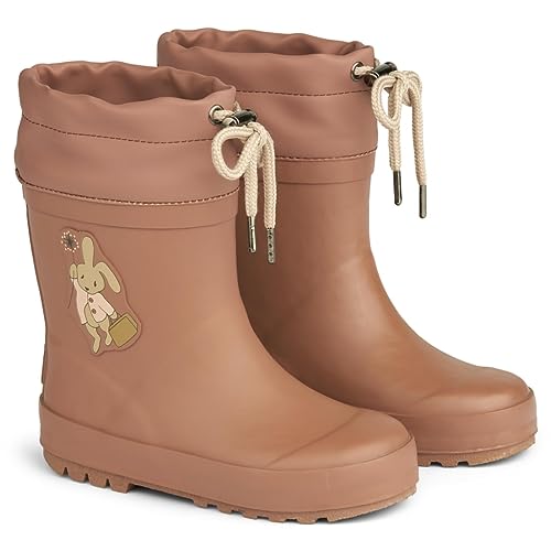 Wheat Kinderschuhe Thermo-Gummistiefel einfarbig Junior Größen Unisex Jungen und Mädchen 100% Naturkautschuk von Wheat
