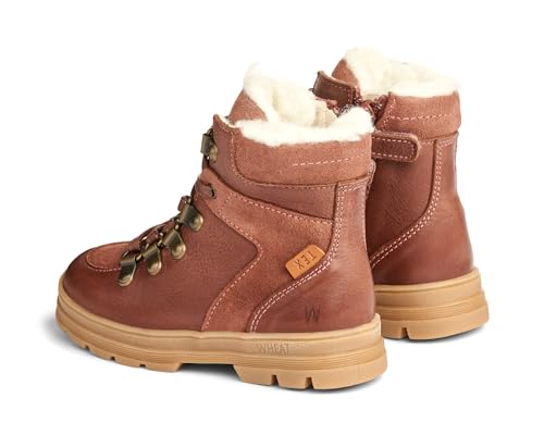 Wheat Kinderschuhe Winterschuhe Stiefel Toni Tex Hiker Junior Größen Unisex Jungen und Mädchen 60% Leder,40% Suede Atmungsaktiv, Wasserdicht von Wheat